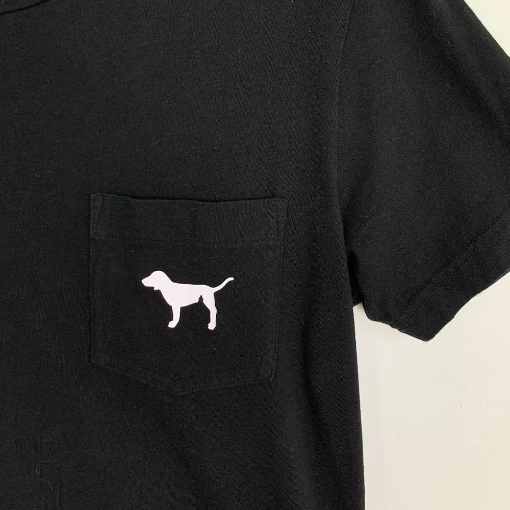 ❌ SOLD PINK Victoria's Secret Black shirt - Picture 3 of 6